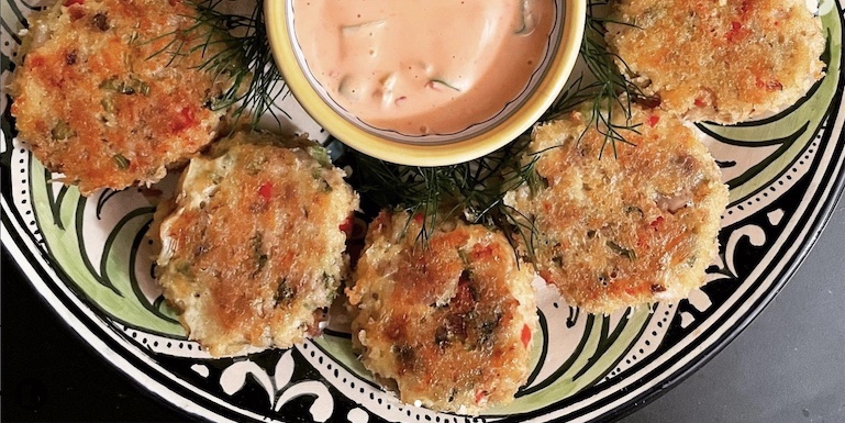 Dungeness crab cakes